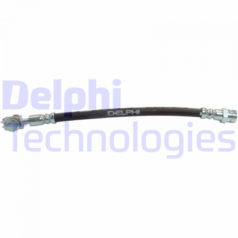 Furtun frana Furtun/conducta de frana flexibil Spate Dreapta/Stanga lungime 284mm M10x1/M10x1/M10x1 AUDI A1 A3 SEAT LEON SKODA OCTAVIA II SUPERB II YETI VW BEETLE EOS 1.2-2.5 02.03- DELPHI LH6822