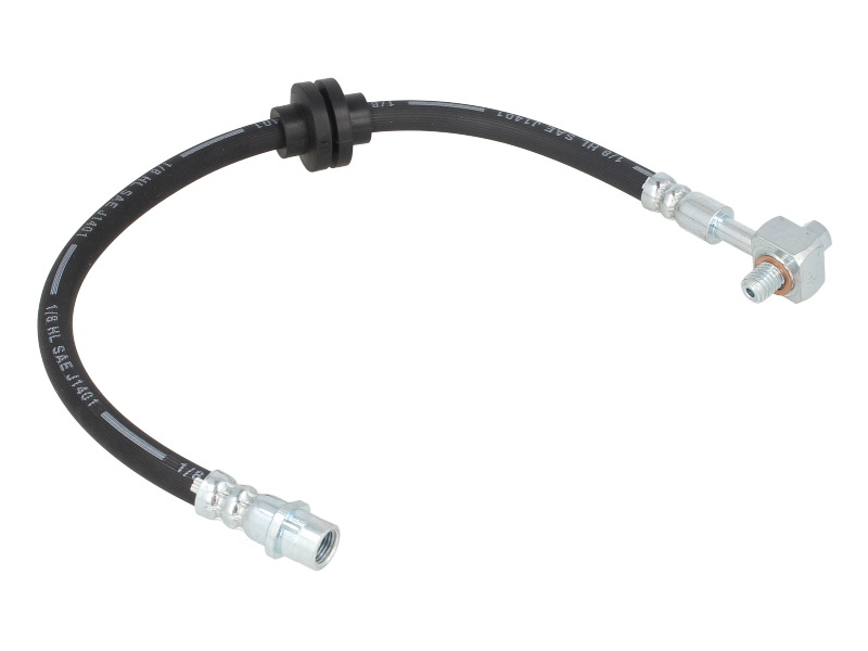 Furtun frana Furtun/conducta de frana flexibil Fata Stanga lungime 445mm M10x1/M10x15 OPEL ZAFIRA C 1.4-2.0 d 10.11- DELPHI LH7019