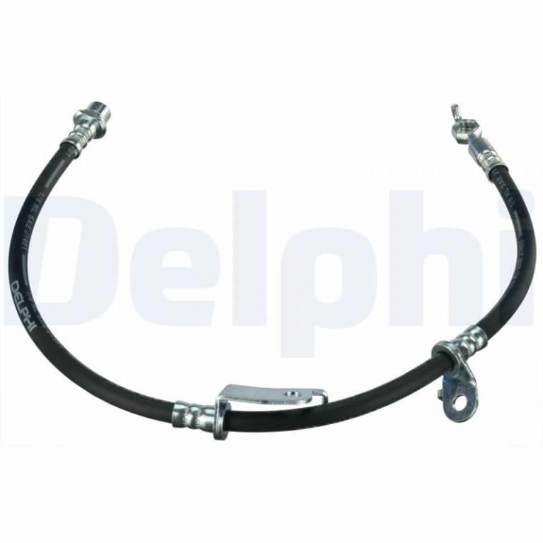 Furtun frana Furtun/conducta de frana flexibil Fata Dreapta lungime 711mm M10x1 TOYOTA RAV 4 III 2.0-3.5 11.05-12.13 DELPHI LH7234