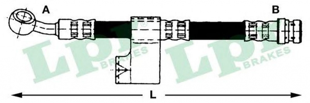 Furtun frana HYUNDAI LANTRA II J-2 LPR 6T47285