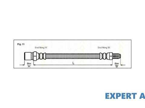 Furtun frana Hyundai XG (XG) 1998-2005 #2 50076