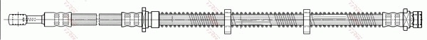 Furtun frana # Land rover Range rover 2010 2011 20