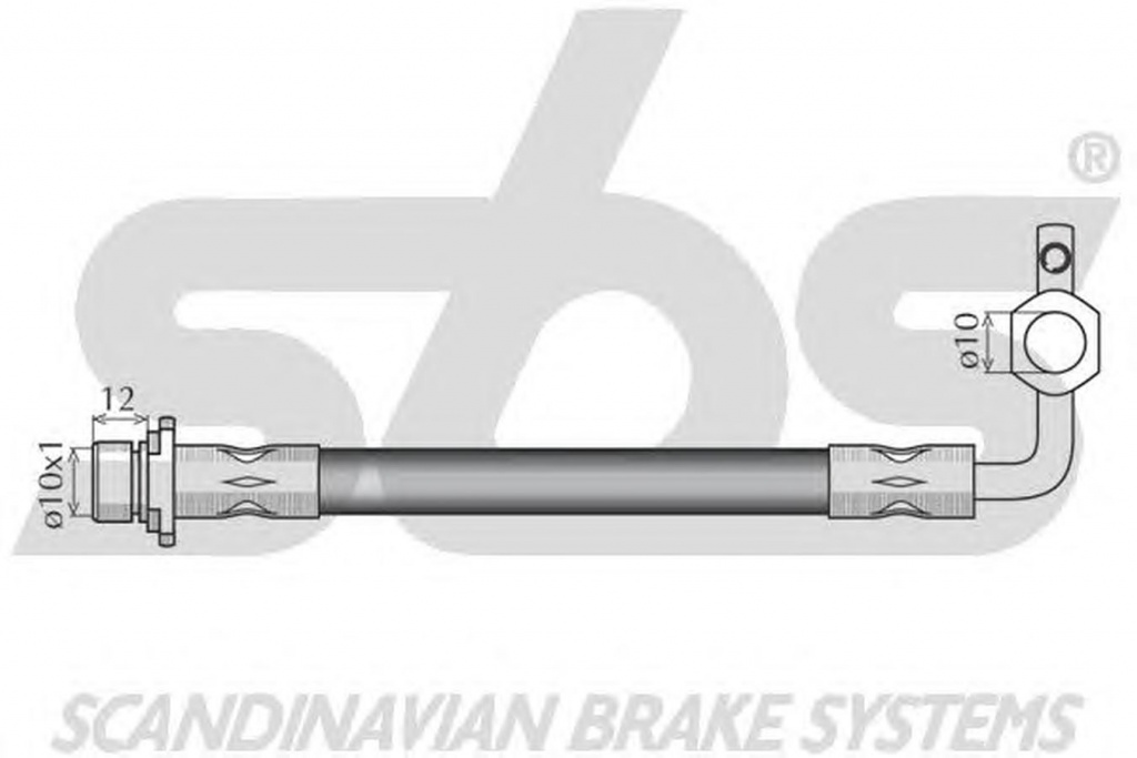 Furtun frana LEXUS LX UZJ100 sbs 13308545130