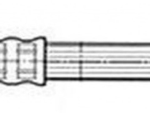 Furtun frana MAZDA MX-6 GE FERODO FHY3218