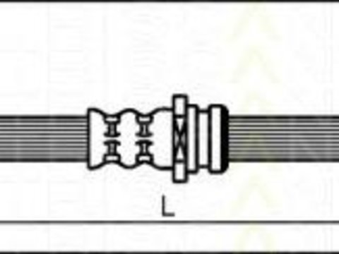 Furtun frana MAZDA RX 7 (SA), MAZDA FAMILIA I (FA), MAZDA FAMILIA I combi (FA) - TRISCAN 8150 50101