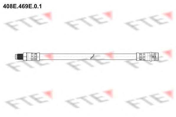 Furtun frana MERCEDES-BENZ E-CLASS limuzina (W212), MERCEDES-BENZ E-CLASS T-Model (S212), MERCEDES-BENZ CLS (C218) - FTE 408E.469E.0.1