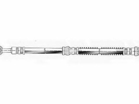 Furtun frana MITSUBISHI CARISMA (DA_), VOLVO S40 I limuzina (VS), VOLVO V40 combi (VW) - FERODO FHY2220