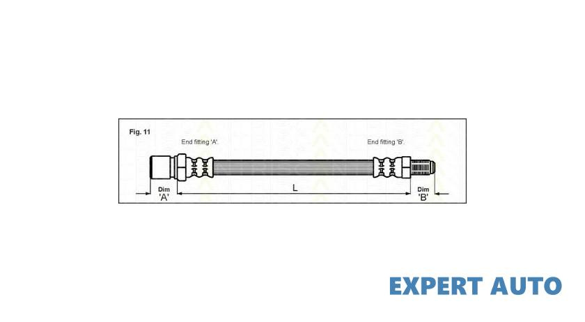 Furtun frana Mitsubishi GALANT Mk VI (EA_) 1996-20