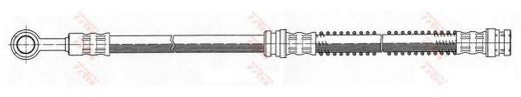 Furtun frana MITSUBISHI LANCER VI CJ-CP TRW PHD516