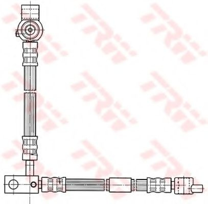 Furtun frana NISSAN PRIMERA (P12) (2002 - 2016) QWP WBH1972