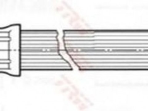 Furtun frana OPEL ASTRA H combi L35 TRW PHD471 PieseDeTop