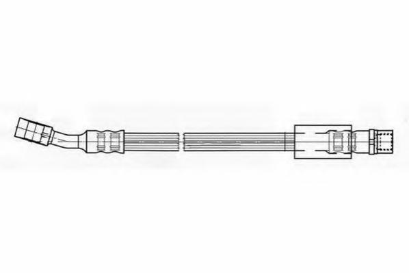 Furtun frana OPEL VITA C (F08, F68), VAUXHALL CORSA Mk II (C) (W5L, F08), VAUXHALL CORSAVAN Mk II (C) - FERODO FHY2476