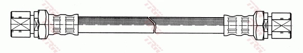 Furtun frana pentru OPEL CALIBRA A (C89)