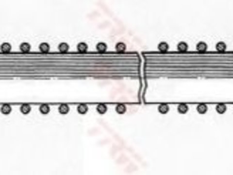 Furtun frana PEUGEOT 106   (1A, 1C) (1991 - 1996) TRW PHB104