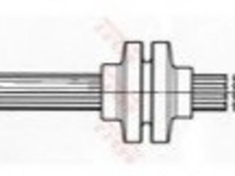 Furtun frana PHB416 TRW pentru Bmw Seria 3 Bmw Z4 Bmw Seria 1