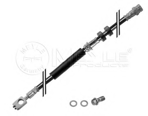 Furtun frana # punte fata Skoda Fabia 2014 2015 2016 2017 2018 2019 2020 2021 2022 2023 2024 2025 # 100 525 0061 S # MEYLE