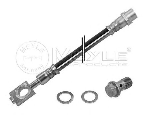 Furtun frana punte spate stanga/dreapta AUDI A4 00-08 260 MM - Cod intern: W20115766 - LIVRARE DIN STOC in 24 ore!!!