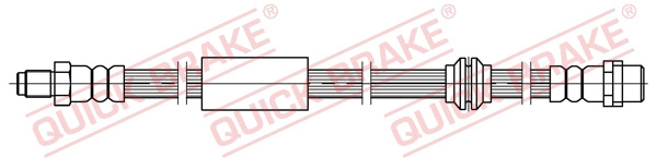 Furtun frana QUICK BRAKE 32.418 la MERCEDES-BENZ R-CLASS (W251, V251) 2005 2006 2007 2008 2009 2010 2011 2012 2013 2014