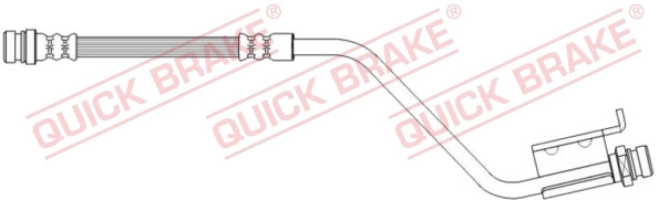 Furtun frana QUICK BRAKE HYUNDAI ix20 (JC) 2010-2019 - 22.946