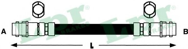 Furtun frana SEAT AROSA (6H) (1997 - 2004) LPR 6T4