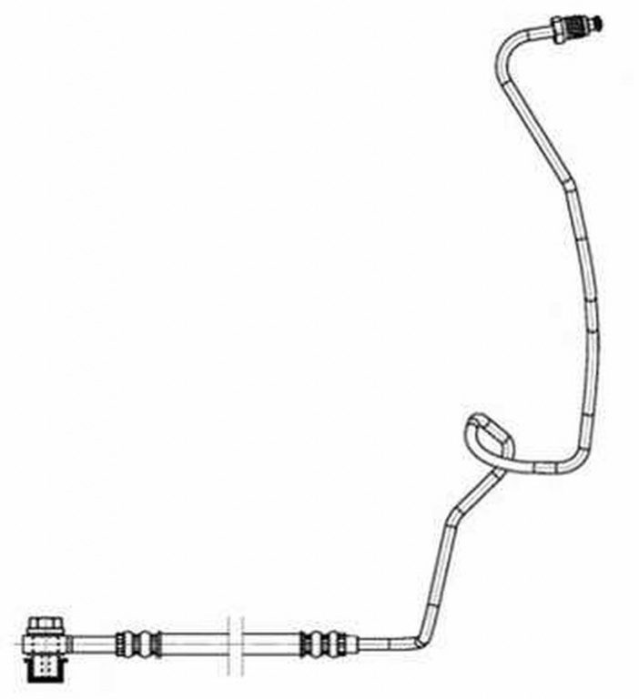 Furtun frana SEAT TOLEDO II 1M2 TRW PHD941 PieseDe