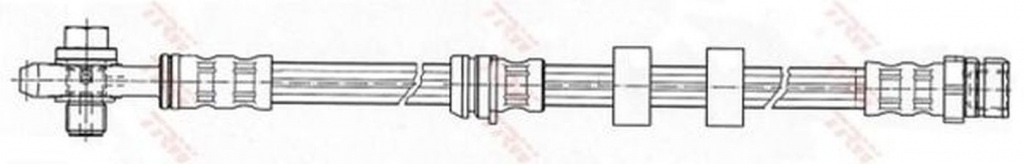 Furtun frana SKODA FABIA 6Y2 TRW PHD503 PieseDeTop