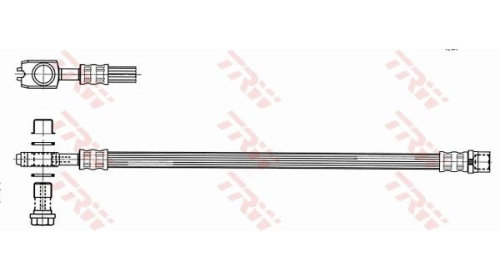 Furtun frana spate TRW, VW Passat (B5/B6