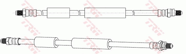 Furtun frana TRW FORD KA (RB_) 1996-2008 - PHC288