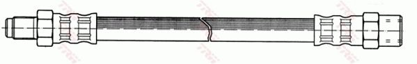 Furtun frana TRW PHB445 pentru MERCEDES-BENZ V-CLASS (638/2), VITO bus (W638) 19962003