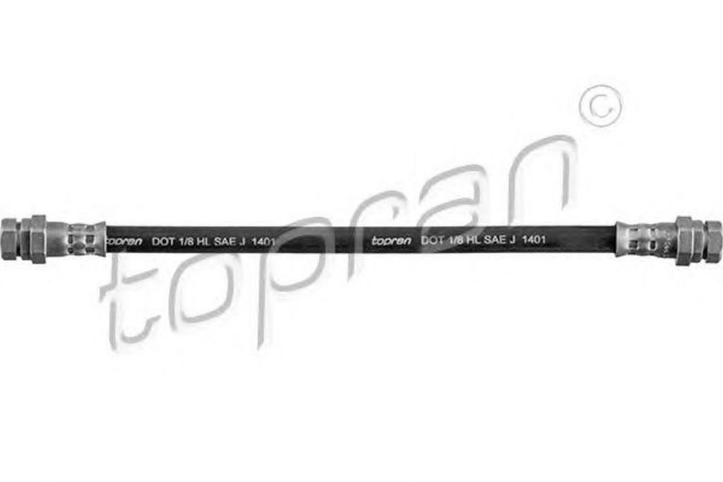 Furtun frana VW EOS 1F7 1F8 TOPRAN 114189