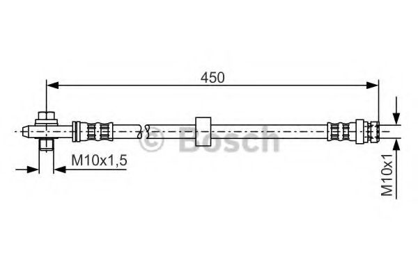 Furtun frana VW GOLF 4 Variant (1J5) (1999 - 2006)
