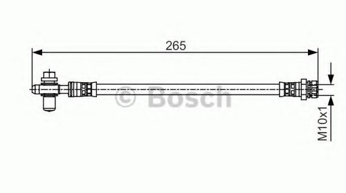 Furtun frana VW TOURAN (1T3) (2010 - 201