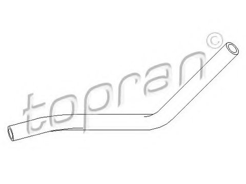 Furtun hidraulic sistem de directie 111 980 TOPRAN pentru Audi A4 Vw Passat Audi A6 Skoda Superb