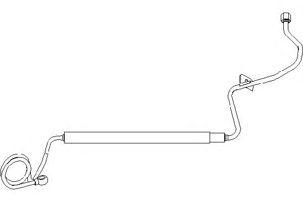 Furtun hidraulic, sistem de directie AUDI A4 limuzina (8D2, B5), VW PASSAT limuzina (3B2), AUDI A6 limuzina (4B2, C5) - TOPRAN 113 361