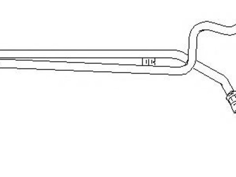 Furtun hidraulic, sistem de directie BMW 3 Compact (E36), BMW 3 limuzina (E36), BMW 3 cupe (E36) - TOPRAN 501 727