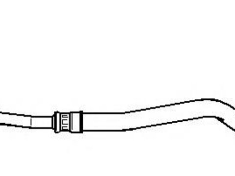 Furtun hidraulic, sistem de directie BMW 5 limuzina (E39), BMW 5 Touring (E39) - TOPRAN 501 733