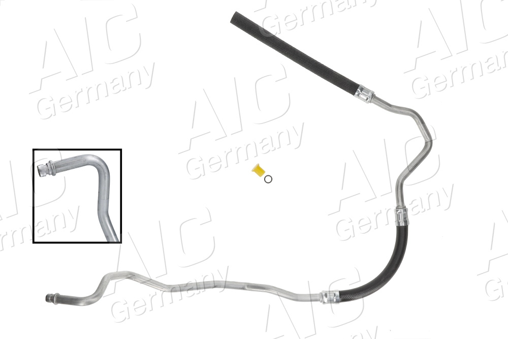 Furtun hidraulic sistem directie de la caseta de directive catre vasul de expansiune AIC CITROËN C4 cupe (LA_) 2004-2010 - 58427