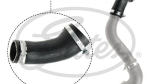 Furtun intercooler (diametru 46/52mm, lungime 150mm, negru) FORD C-MAX II, FOCUS III, GRAND C-MAX, KUGA II 2.0 d 04.10-
