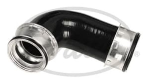Furtun intercooler dreapta (diametru 38mm, lungime 160mm, negru) AUDI A3, SEAT ALTEA, ALTEA XL, LEON, TOLEDO III, SKODA OCTAVIA II, SUPERB II, VW CADDY III 1.9 02.03-
