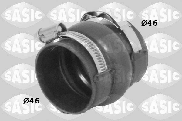Furtun intercooler # punte fata iesire Peugeot 407 2004 2005 2006 2007 2008 2009 2010 2011 2012 2013 2014 2015 2016 2017 2018 2019 2020 2021 2022 2023 2024 2025 # 3330025 # SASIC