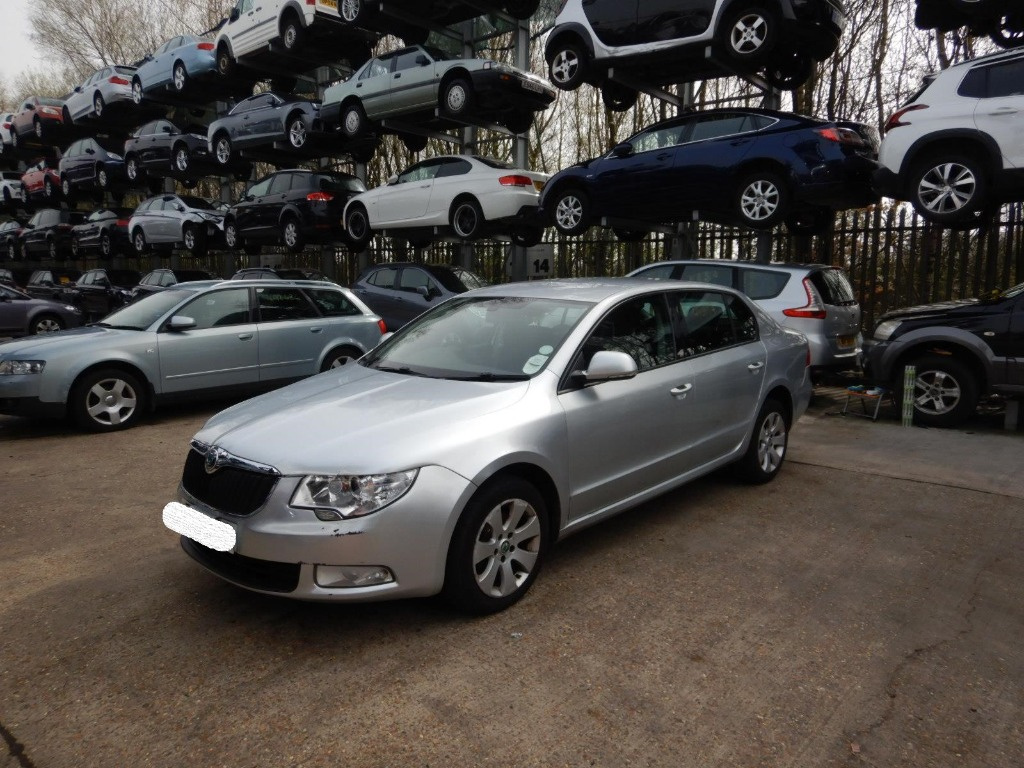 Furtun intercooler Skoda Superb 2 2013 B