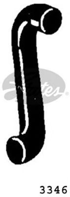 Furtun radiator BMW 3 (E30) (1982 - 1992) GATES 3346