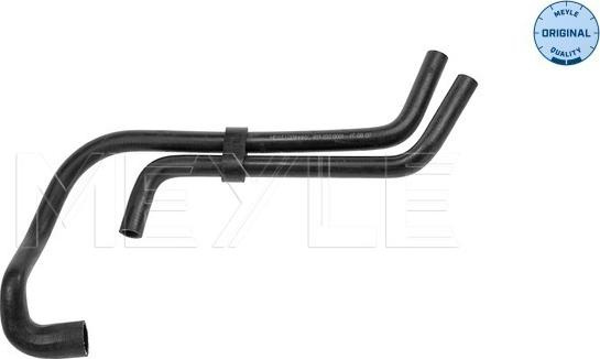 Furtun radiator Cooling system rubber hose SAAB 900 II 9-3 2.0-2.2D-2.3 07.93-08.03 SAAB 900 II (900 / D G511), Hatchback, 07.1993 - 04.1999 Meyle 819 222 0001