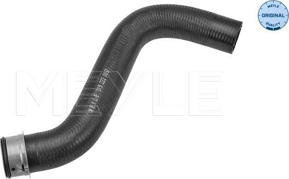 Furtun radiator Cooling system rubber hose top MER