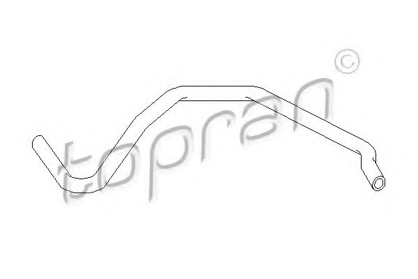 Furtun radiator # Ford Focus 1998 1999 2000 2001 2002 2003 2004 # 301 428 # TOPRAN