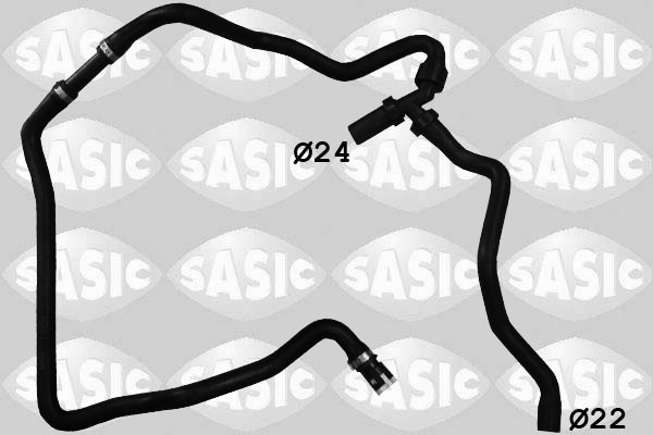 Furtun radiator iesire (3406113 SAS) FORD