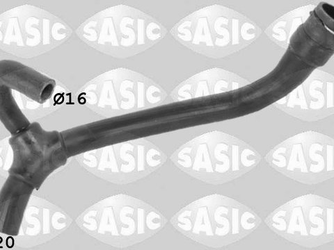 Furtun radiator iesire (3406337 SAS) OPEL