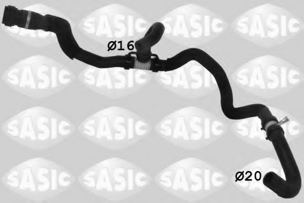 Furtun radiator # iesire Renault Kangoo 2005 2006 2007 2008 2009 2010 2011 2012 2013 2014 2015 2016 2017 2018 2019 2020 2021 2022 2023 2024 2025 # 3404121 # SASIC