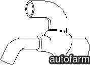 Furtun radiator OPEL ASTRA G caroserie F70 TOPRAN 