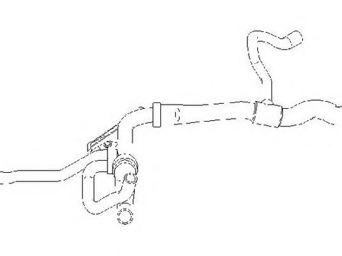 Furtun radiator OPEL VECTRA B hatchback (38_), OPEL VECTRA B (36_), OPEL VECTRA B combi (31_) - TOPRAN 207 996